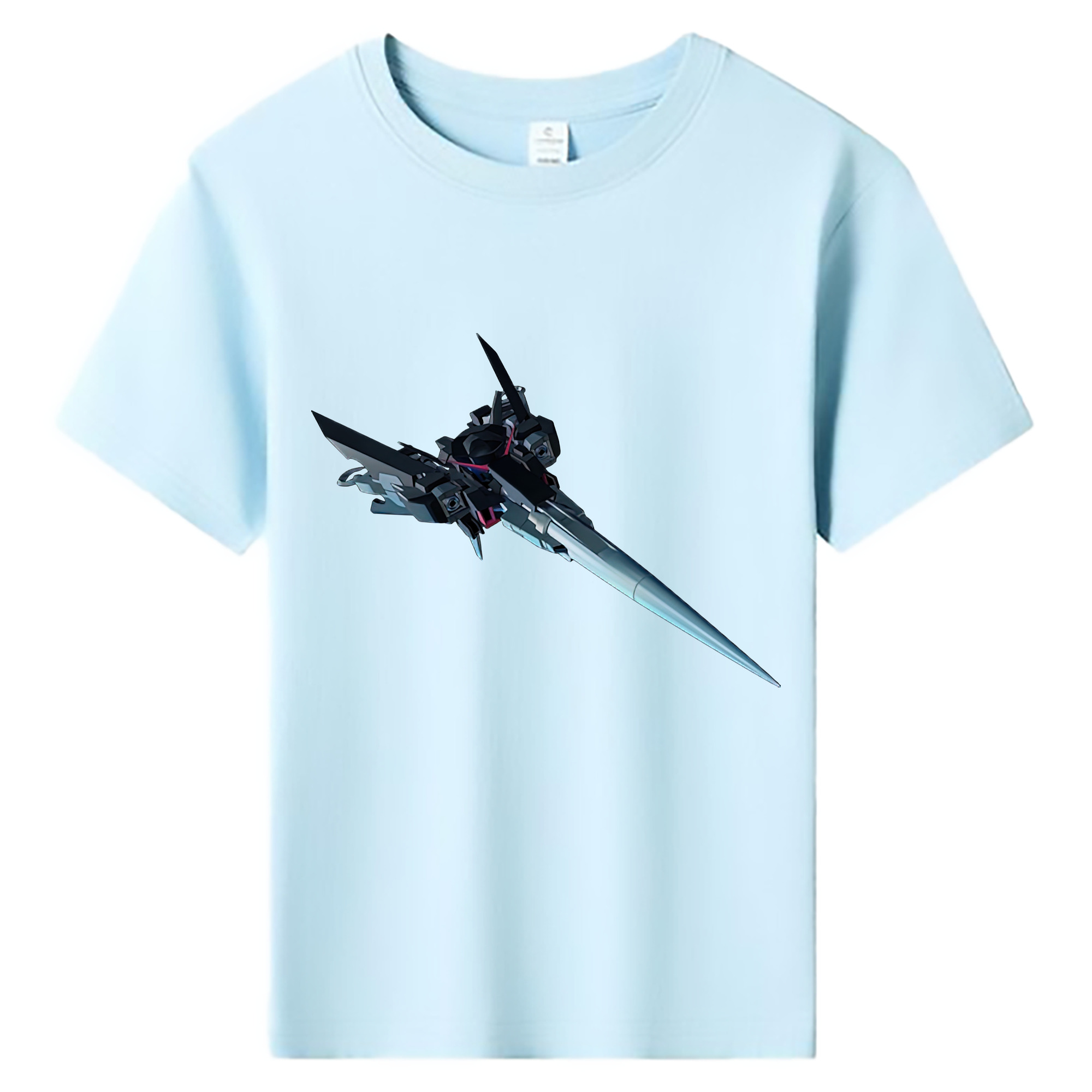 （画像用） 機動戦士ガンダム Mobile Suit Gundam 綿100％キッズTシャツ（フロントプリント）